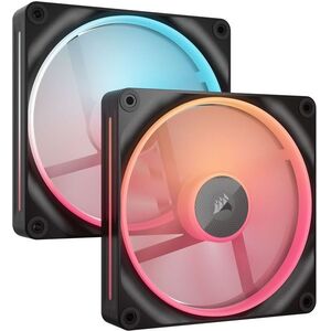 Corsair iCUE LINK LX140-R RGB Black Dual Fan Kit kép