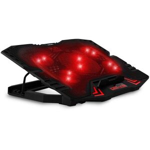 EVOLVEO ANIA 5R, laptophűtő alátét, piros háttérvilágítás kép
