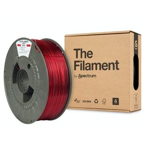 The Filament PETG 1, 75mm Transparent Red 1kg kép