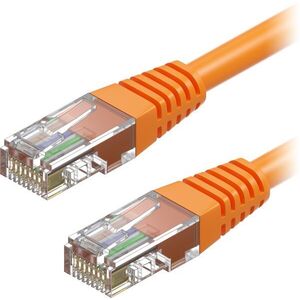 AlzaPower Patch CAT5E UTP 0, 25m, narancssárga kép