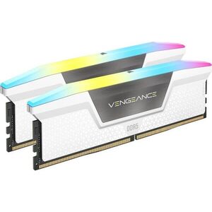 Corsair 32GB KIT DDR5 6000MHz CL38 Vengeance RGB White kép