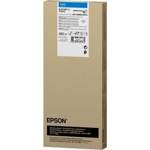 Epson SJIC28C tintapatron a C8000e modellhez, azúrkék kép