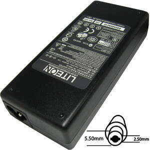 ASUS 90W orig. 19V, 5, 5 × 2, 5 (csatlakozó 5, 50/2, 50 mm) kép