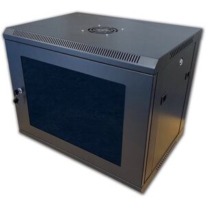 Datacom 19" RACK 9U, egyrészes, fekete kép