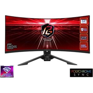 34" ASRock PG34WQ15R3A kép
