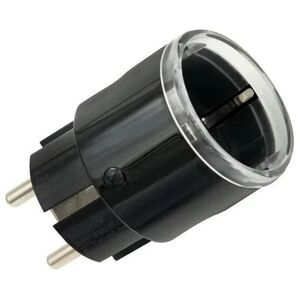 Shelly Plug S Gen3 fogyasztásméréssel, WiFi, fekete kép