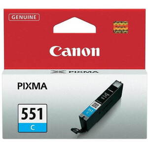 Canon CLI-551C cián kép