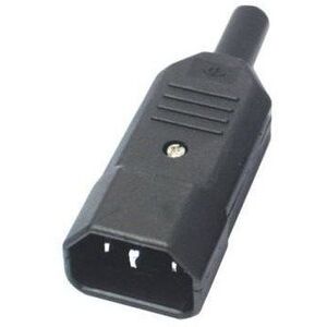 PremiumCord 230V/M IEC C14 hálózati csatlakozó kép