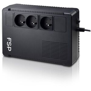 FSP UPS ECO 800 FR, 800 VA / 480 W, USB, RJ45, line interactive kép