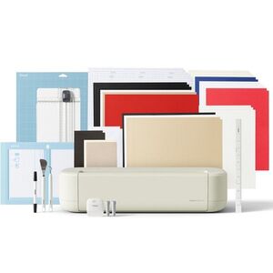 Cricut Explore™ 5 Essential Bundle (Cream) kép