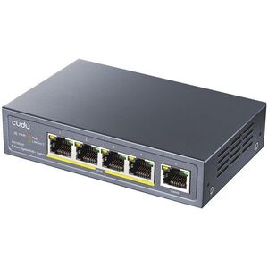CUDY 5-Port Gigabit PoE+ Switch 60W kép
