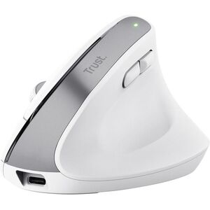 Trust BAYO+ Advanced Ergonomic Wireless Mouse, fehér kép