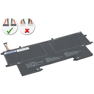Avacom EO04 HP EliteBook Folio G1 Li-Pol 7, 7V 4935mAh 38Wh - fekete csatlakozó kép
