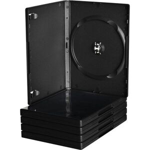 MediaRange box: 1 DVD 14 mm, 50 db, fekete kép