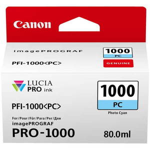 Canon PFI-1000PC fotó ciánkék kép