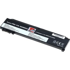 T6 Power Lenovo ThinkPad T460s 20FA kompatibilis, Li-Poly, 11, 4 V, 2065 mAh (24 Wh), fekete kép