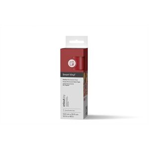 Cricut Smart Vinyl Permanent Joy 14×122 cm, 1 sheet (Mat Red) kép