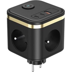 Viking Y33 hálózati adapter - fekete kép