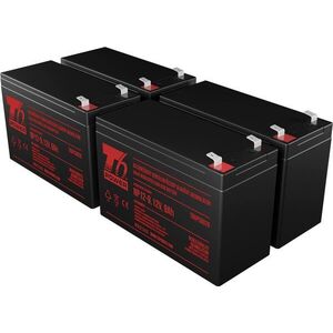 T6 Power APC Smart-UPS SMX48RMBP2U kompatibilis készlet, VRLA, 12 V kép