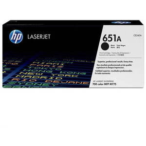 HP CE340A sz. 651A fekete kép