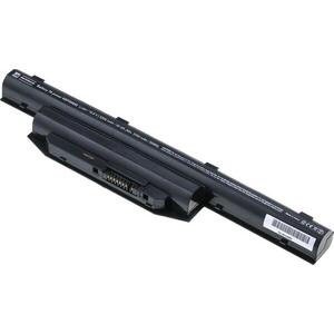 T6 Power Fujitsu Siemens LifeBook A544 kompatibilis, Li-Ion, 10, 8 V, 5200 mAh (56 Wh), fekete kép