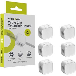 Mobile Origin Cable Cord Organizer Holder CB8 White kép