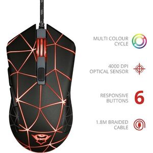 Trust GXT 133 Locx Gaming Mouse kép