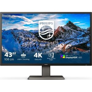 43" Philips 439P1 kép