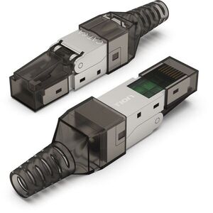 Vention Cat.6A FTP Toolless RJ45 Modular Plug Gray PC Boots Type kép