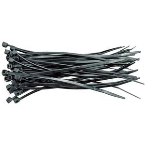 VOREL gyorskötöző 200 x 2, 5 mm 100 db fekete kép