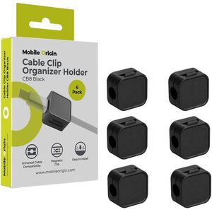 Mobile Origin Cable Cord Organizer Holder CB8 Black kép