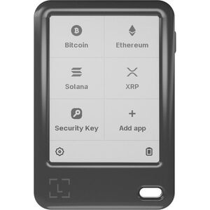 Ledger Nano Gen 5 Dark Crypto Hardware Wallet with Recovery Key kép