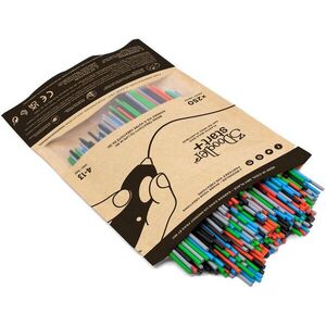 3Doodler ECO-PCL Start+ 3D toll utántöltő 250 db - fekete, piros, szürke, kék kép