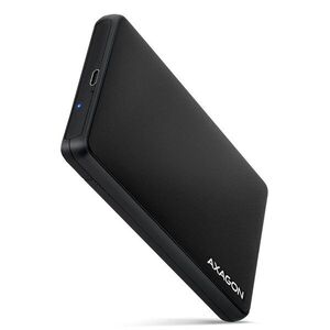 AXAGON EE25-SLC, screwless SLIDE box 2, 5" HDD / SSD, SuperSpeed USB-C 5Gbps kép