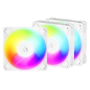 ARCTIC P12 Pro Reverse A-RGB White 3-Pack kép
