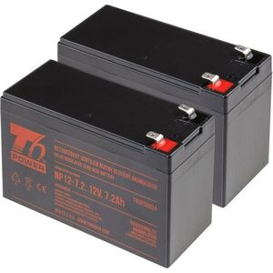 T6 Power APC Back-UPS RS 800 kompatibilis készlet, VRLA, 12 V kép