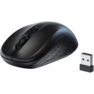ChoeTech single-mode 2.4G wireless mouse - fekete kép