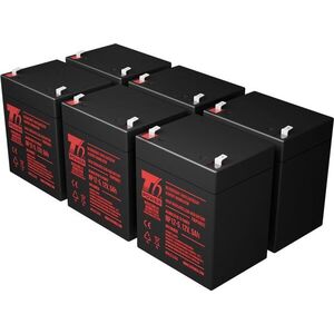 T6 Power APC RBC141 kompatibilis készlet, VRLA, 12 V kép