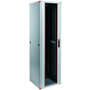 Legrand EvoLine 19" állványos kapcsolószekrény 32U, 600x600mm, 1000kg, egyszárnyú üvegajtó kép