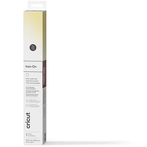 Cricut Iron-On UV color change 30 x 48 cm (Pastel Yellow) kép