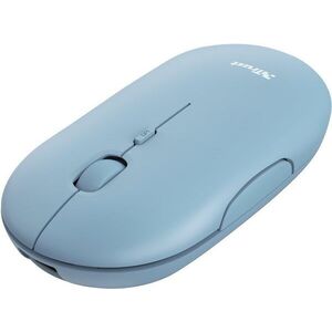 Trust Puck Wireless BT Silent Mouse - kék kép