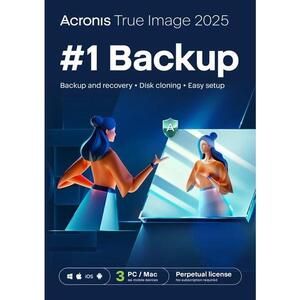 Acronis True Image 2025 - 3 PC (elektronikus licenc) kép