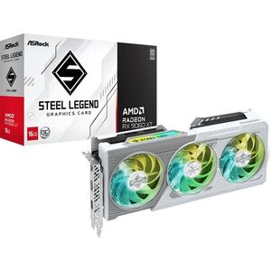 ASROCK Radeon RX 9060 XT Steel Legend 16GB OC kép
