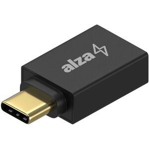 AlzaPower USB-C (M) to USB-A (F) 3.2 Gen 1 OTG - fekete kép