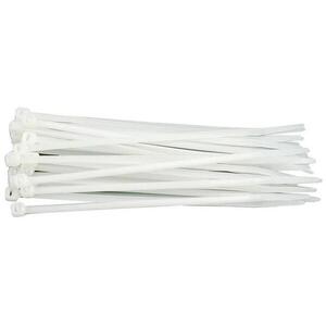 VOREL gyorskötöző 75 x 2, 4 mm 100 db fehér kép