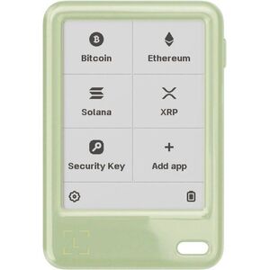 Ledger Nano Gen 5 Matcha Green Crypto Hardware Wallet with Recovery Key kép