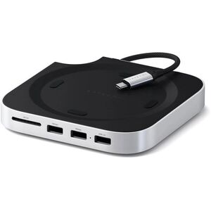 Satechi Mac Mini M4 Stand + Hub with SSD Enclosure - White kép
