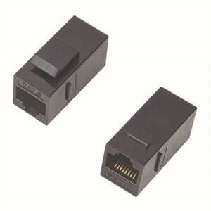 Datacom Paneles csatlakozó UTP CAT5E 2 × RJ45, 8p8c, egyenes kép