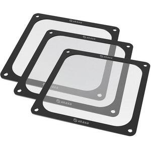 AKASA 140mm Strong Magnetic PC Fan Filter - 3 Pack kép