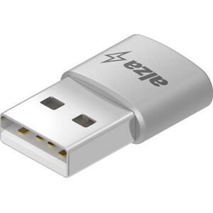 AlzaPower USB-A (M) to USB-C (F) 2.0 OTG asztroszürke kép